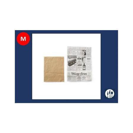 Nauljeni papir za snackove HENDI-678107